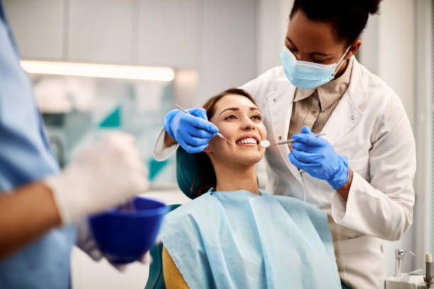 Happy family at Wallisville Dental
